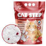 CAT STEP, Наполнитель силикагелевый, классический, 3,8 л.