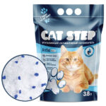 CAT STEP, Наполнитель силикагелевый, классический, 3,8 л.