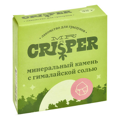 MR.CRISPER, Минеральный камень д/грызунов с солью, 1 шт.
