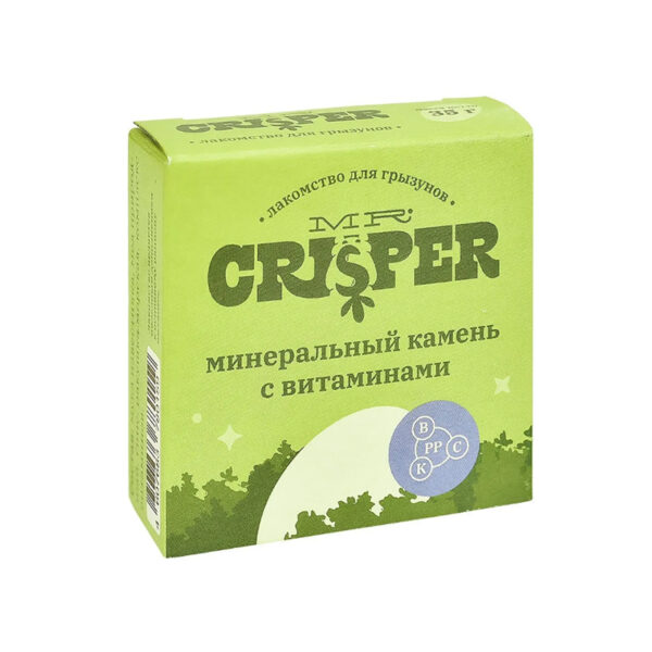 MR.CRISPER, Минеральный камень д/грызунов с витаминами, 1 шт.
