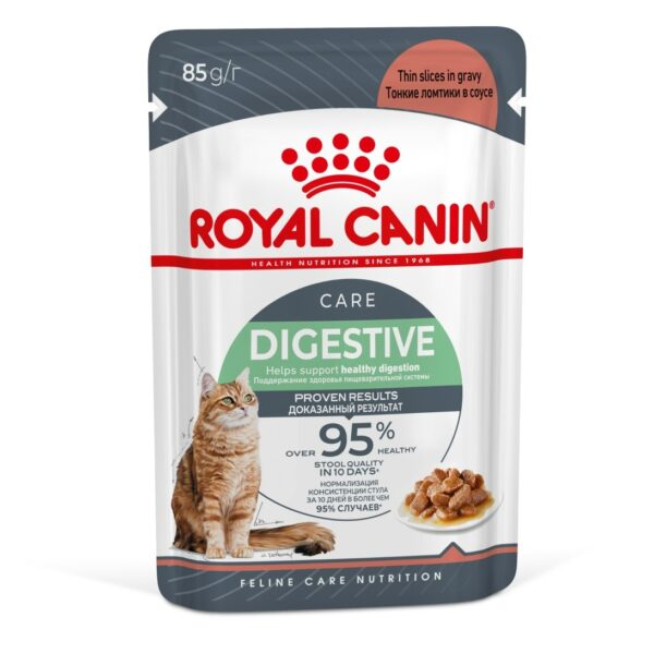 ROYAL CANIN  Digestive пауч для кошек с чувств.пищ. кус.в соусе, 85 г.