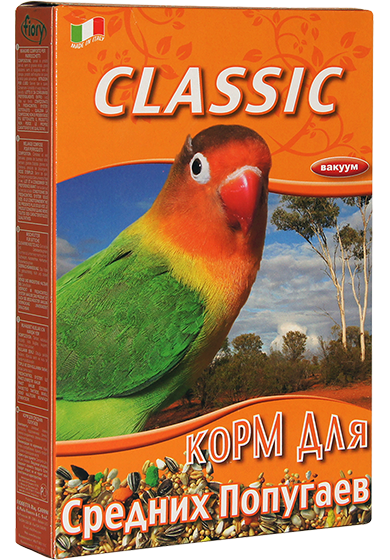 FIORY, Корм для средних попугаев "Classic", 400 гр.
