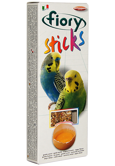 FIORY, Палочки для попугаев "Sticks" с яйцом, 2х30 гр.