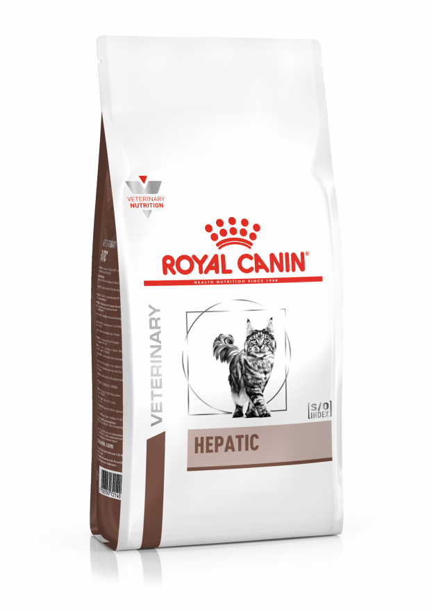 ROYAL CANIN, Сухой корм д/кошек, лечение печени Veterinary, 2 кг.
