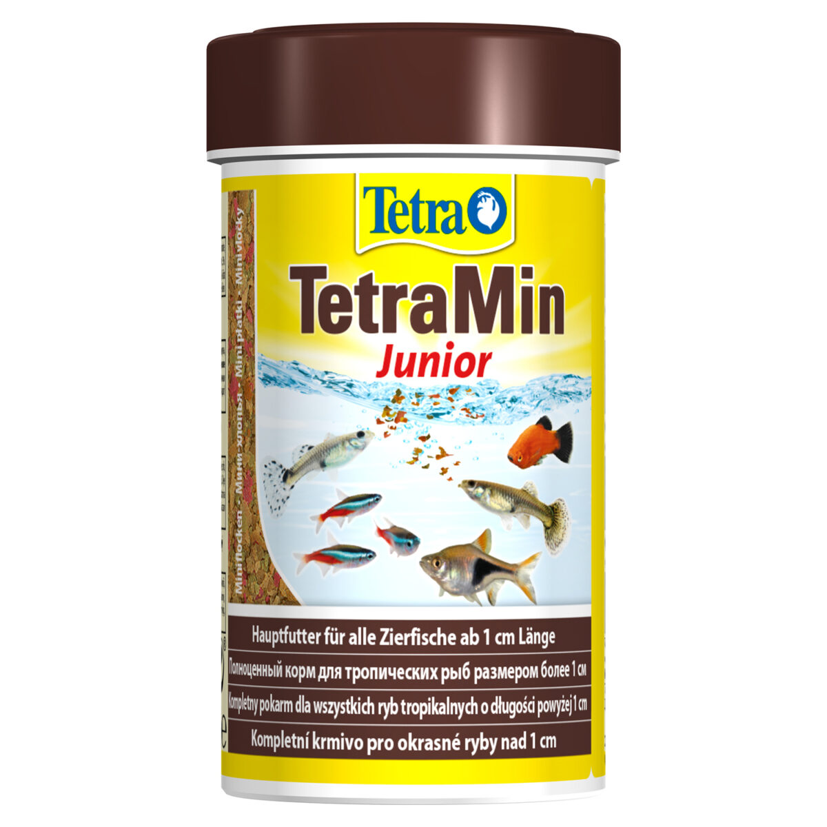TETRA Min Junior, Корм д/молоди рыб в хлопьях, 100 мл.