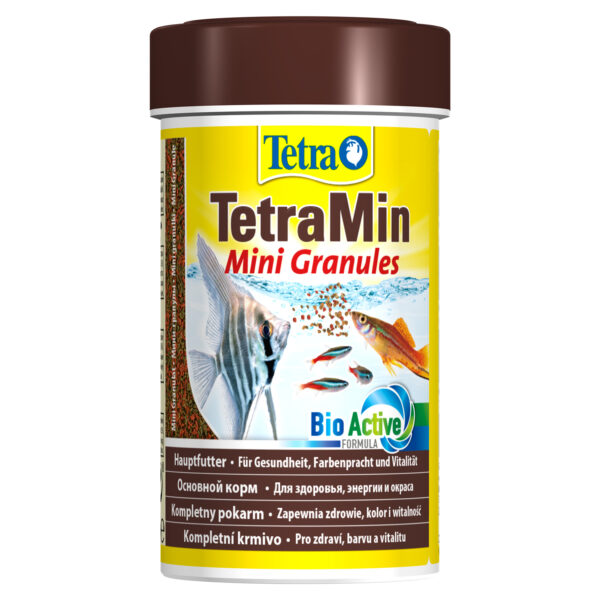 TETRA Min Mini Granules, Корм д/молоди рыб в мини гранулах, 100 мл.