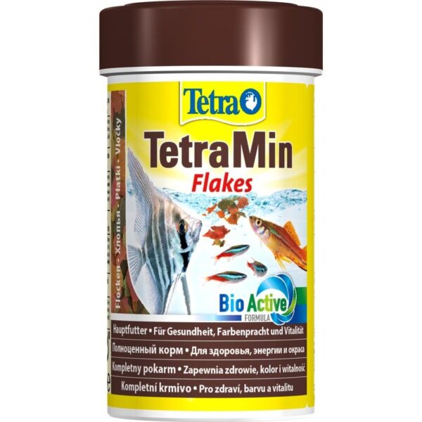 TETRA Min, Корм для всех видов рыб в виде хлопьев, 100 мл.