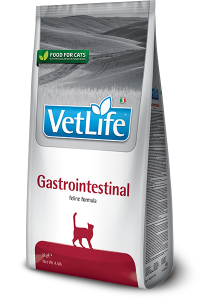 VETLIFE, Сухой корм д/кошек, лечение ЖКТ, Gastrointestinal, 400 гр.