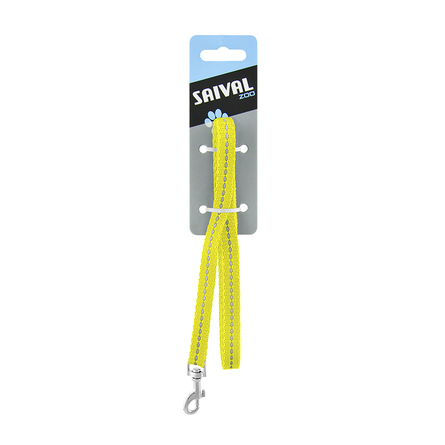 SAIVAL, Комплект светоотр. повод 1,2 м (10 мм), жёлтый «Рефлекс»