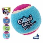 GIGWI, Игрушка д/собак, три мяча с пищалкой, 4 см.