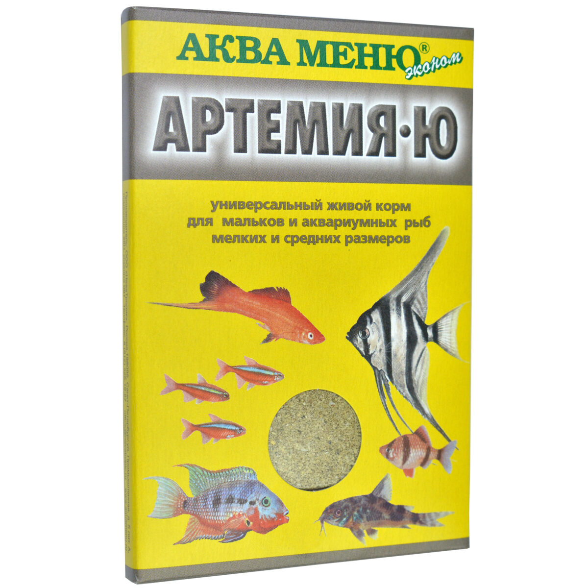 АКВА МЕНЮ, Корм д/рыб "Артемия-Ю", 30 гр.