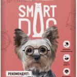 SMART DOG, Паучи д/собак мал./сред., телятина в желе, 85 гр.