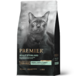 PREMIER CAT, Сухой корм д/стерил. кошек с мясом ягнёнка и индейки, 400 гр.