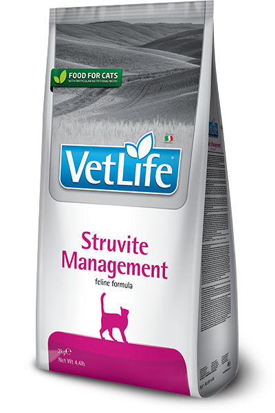 VETLIFE, Сухой корм д/кошек при лечении МКБ Struvite Management, 2 кг.