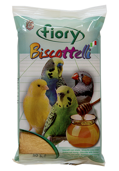 FIORY, Бисквиты для птиц "Biscottelli" с медом, 35 гр.