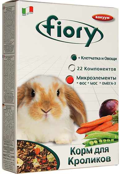 FIORY, Корм для кроликов "Karaote", 850 гр.