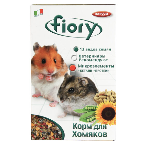 FIORY, Корм для хомяков "Criceti", 850 гр.
