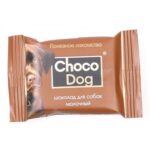 CHOCO DOG, Лакомство д/собак, шоколад темный, 15 гр.