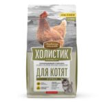 ДЕРЕВЕНСКИЕ Л-ВА, Сухой корм д/котят с курицей, 400 гр.