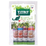 TITBIT, Лак-во д/кошек, крем-суп, 4 вкуса, 40 гр.