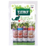 TITBIT, Лак-во д/кошек, крем-суп, 4 вкуса, 40 гр.