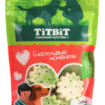 TITBIT, Хрустящие подушечки д/кошек с говядиной,  60 гр.