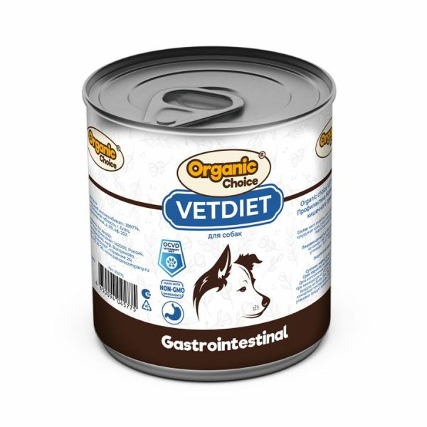 ORGANIC CHOICE VET, Консервы для собак, "gastrointestinal", 340 гр.