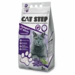 CAT STEP, Наполнитель минеральный white lavender, с аром. лаванды, 5 л./4,2 кг.