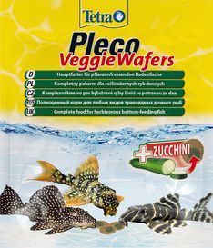 TETRA PLECO, Корм для донных рыб с цуккини, 15 гр.