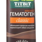 TIT-BIT, Лак-во д/собак, гематоген мясной classic, 35 гр.