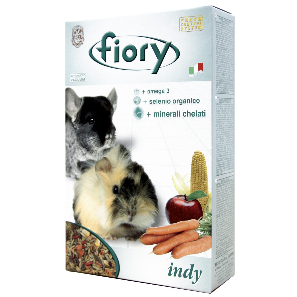 FIORY, Корм для морских свинок и шиншилл "Indy", 850 гр.