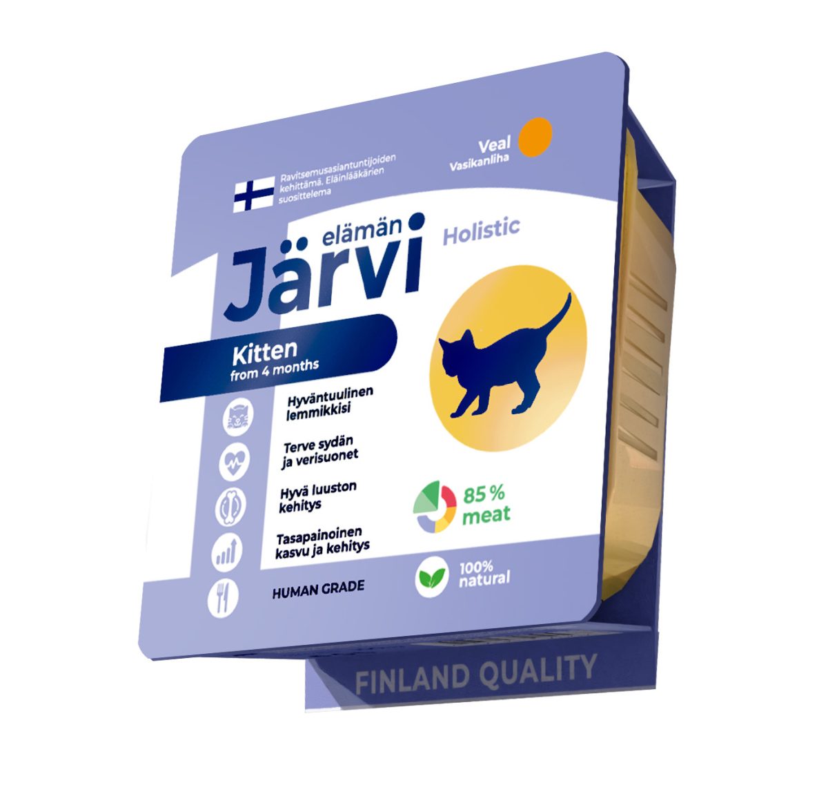 JARVI, Паштет д/котят с телятиной, 100 гр.