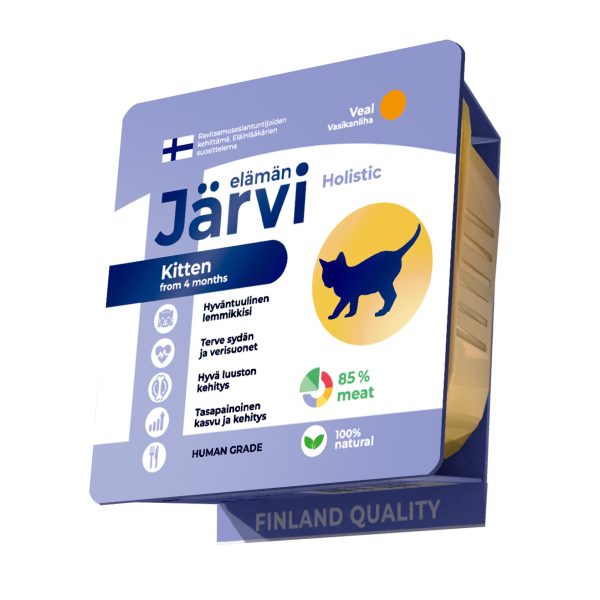 JARVI, Паштет д/котят с телятиной, 100 гр.