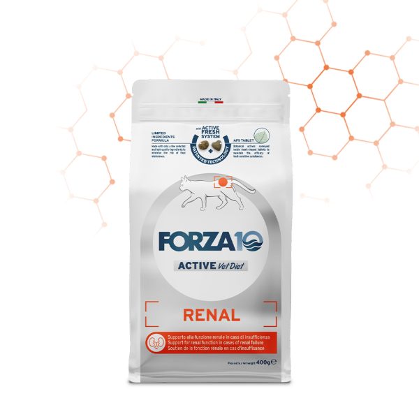 FORZA, Сухой ветеринарный корм д/кошек Renal, 454 гр.