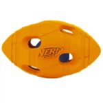 NERF, Игрушка д/собак "мяч регби светящийся", 10 см.
