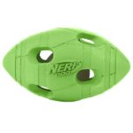 NERF, Игрушка д/собак "мяч регби светящийся", 10 см.