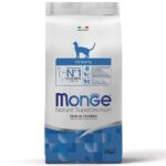 MONGE CAT, Сухой корм д/кошек профилактика МКБ, курица, 1,5 кг