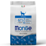 MONGE CAT, Сухой корм д/кошек профилактика МКБ, курица, 400 гр.