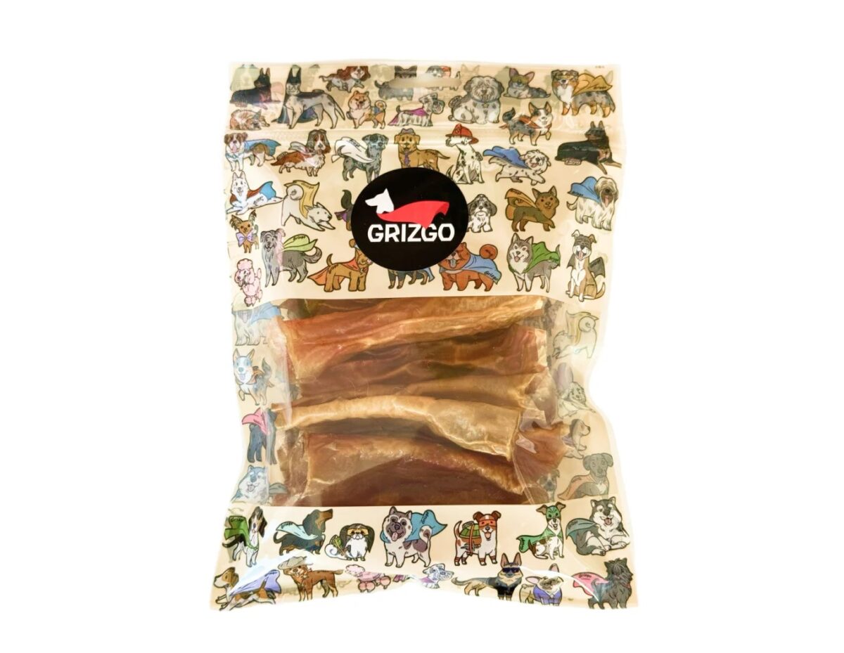 GRIZGO, Лакомство д/собак, аорта говяжья резаная, 100 гр.