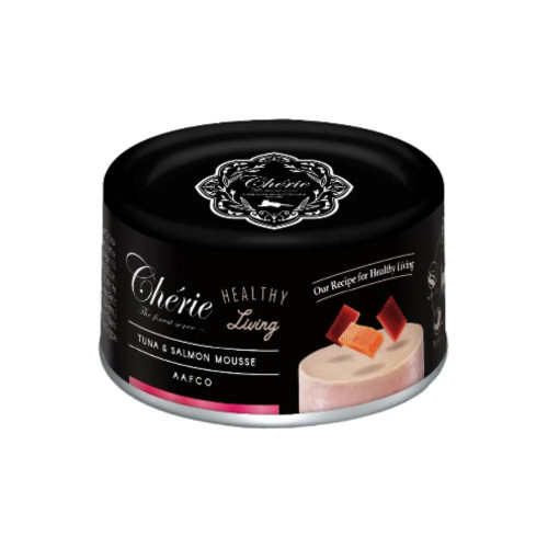 PETTRIC CHERIE, Консервы-мусс д/кошек из тунца c лососем, 80 гр.