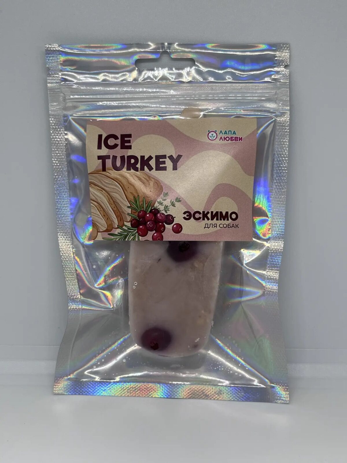 ЛАПА ЛЮБВИ, Эскимо д/собак, Ice Turkey, 40 гр.