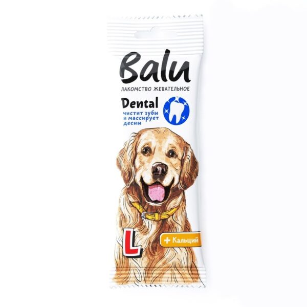 BALU, Лакомство д/собак крупных пород, размер L, 36 гр.