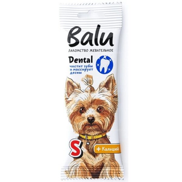 BALU, Лакомство д/собак мелких пород, размер S, 36 гр.